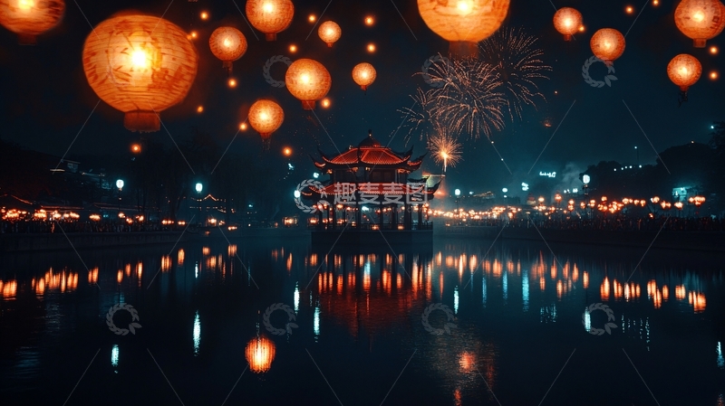 高清大图下载【趣麦麦图】元宵节微单7