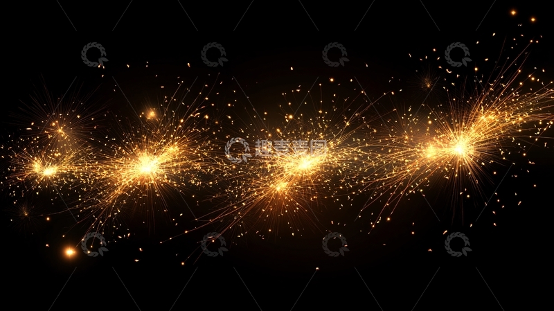 高清大图下载【趣麦麦图】金黄色的火花3