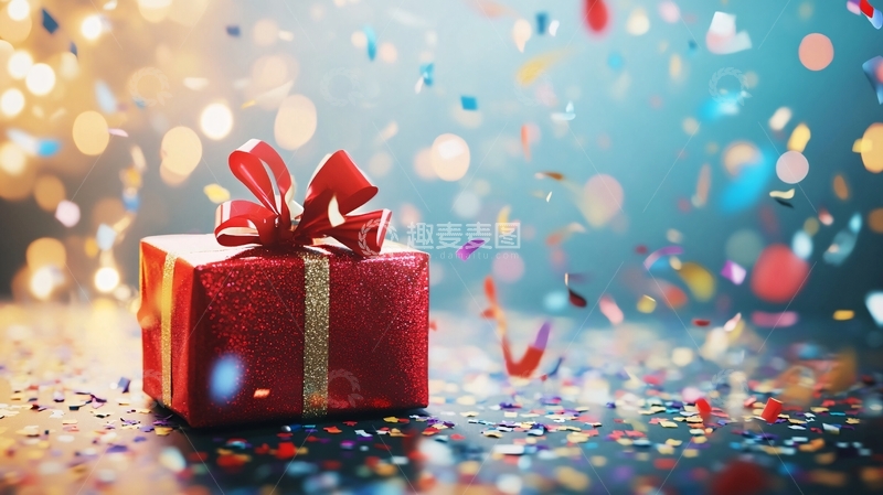 高清大图下载【趣麦麦图】抽奖奖品背景1