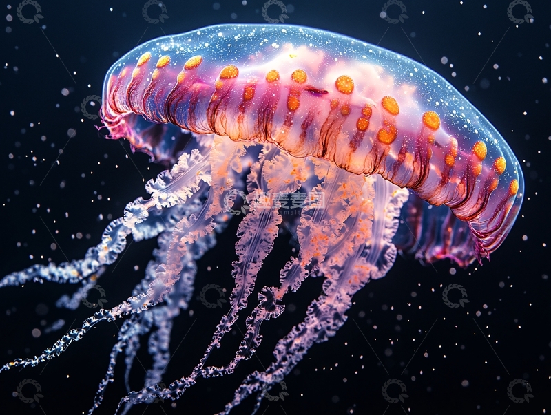 高清大图下载【趣麦麦图】海洋动物水母高清图片8