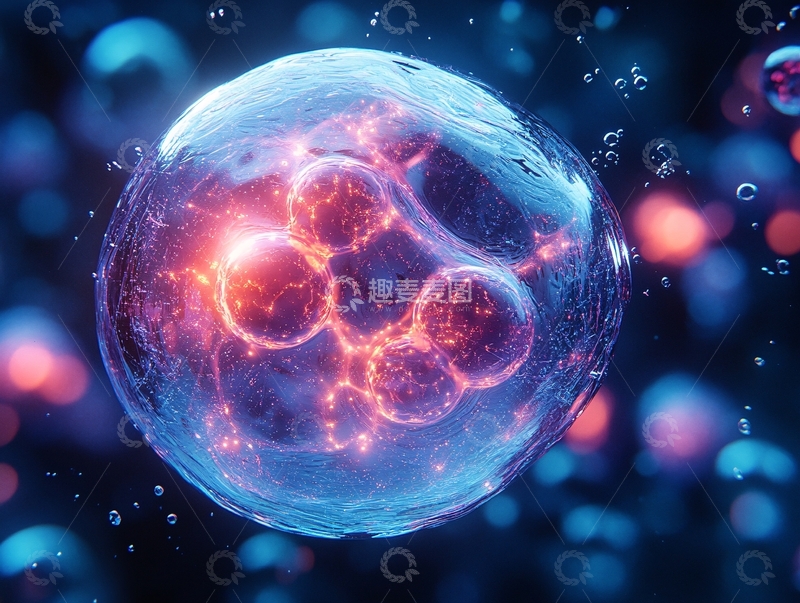 高清大图下载【趣麦麦图】皂泡细胞科学图