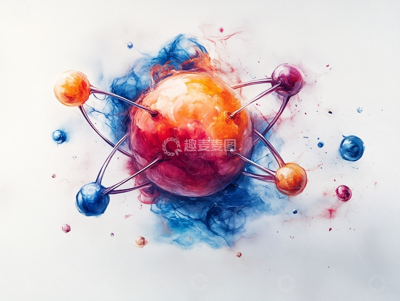 高清大图下载【趣麦麦图】创意抽象星球