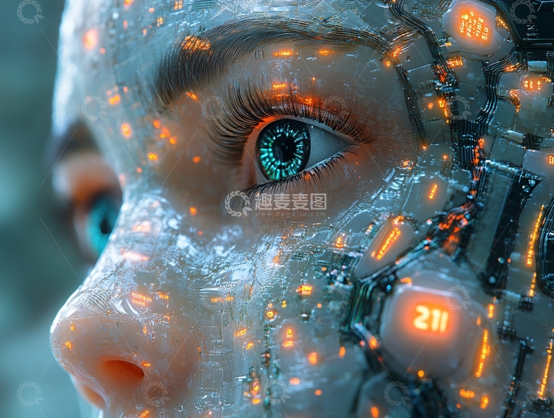 高清大图下载【趣麦麦图】科幻人工智能28