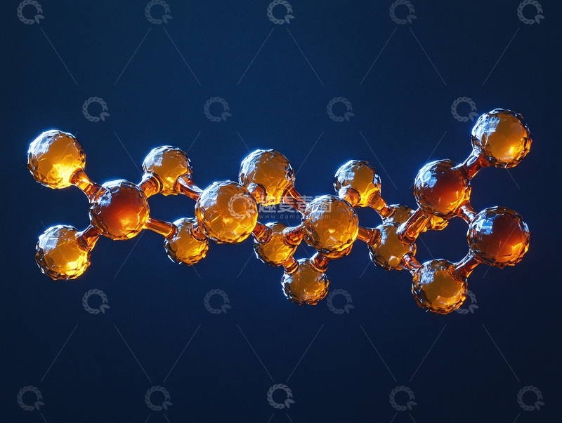 高清大图下载【趣麦麦图】分子结构模型1