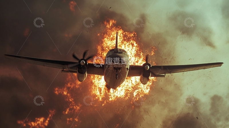 高清大图下载【趣麦麦图】战火纷飞