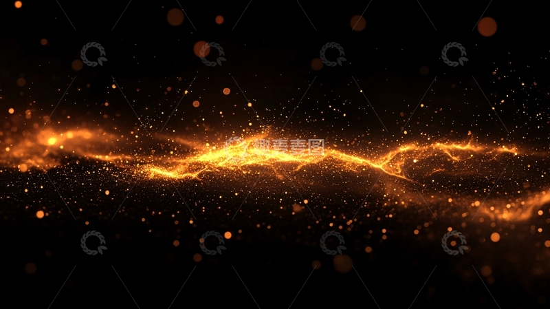 高清大图下载【趣麦麦图】质感黑金色年会