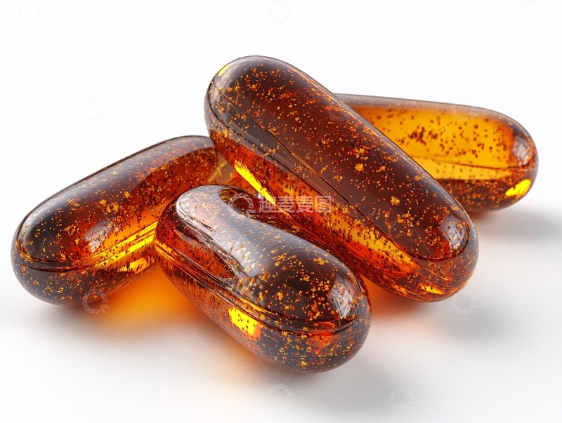 高清大图下载【趣麦麦图】褐色软胶囊1