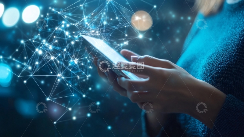 高清大图下载【趣麦麦图】信息科技互连