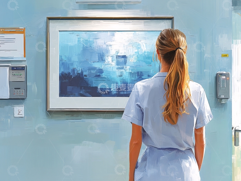 高清大图下载【趣麦麦图】医院抽象画