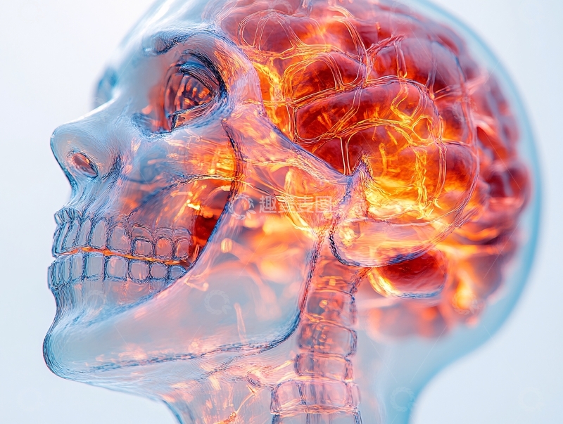 高清大图下载【趣麦麦图】面部骨骼