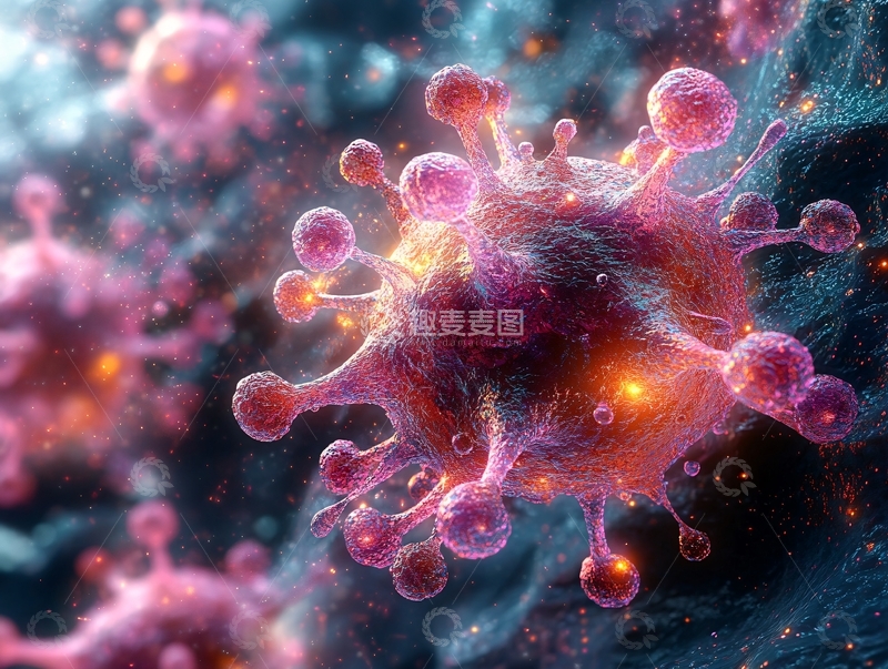 高清大图下载【趣麦麦图】病毒高清图5