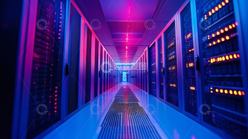 高清大图下载【趣麦麦图】服务器过道9