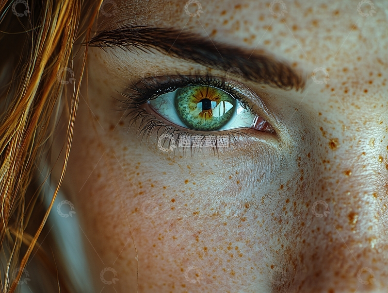 高清大图下载【趣麦麦图】-室内人像近景