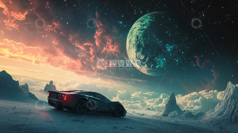 高清大图下载【趣麦麦图】汽车合成图4