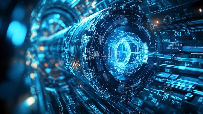 高清大图下载【趣麦麦图】大气科技风1