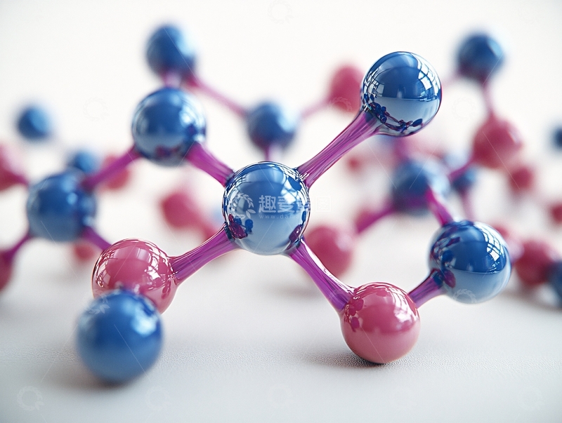 高清大图下载【趣麦麦图】分子结构示意图3