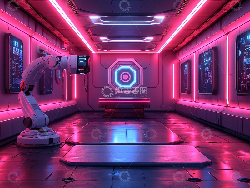 高清大图下载【趣麦麦图】科幻实验室12