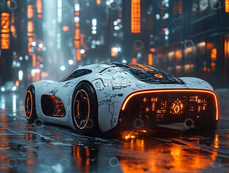 高清大图下载【趣麦麦图】科技感汽车30