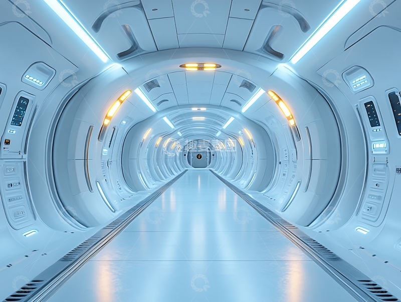 高清大图下载【趣麦麦图】宇宙飞船走廊2