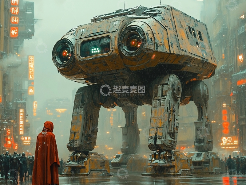 高清大图下载【趣麦麦图】科幻爱好者1