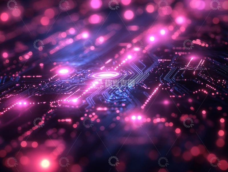 高清大图下载【趣麦麦图】科技电路运营8