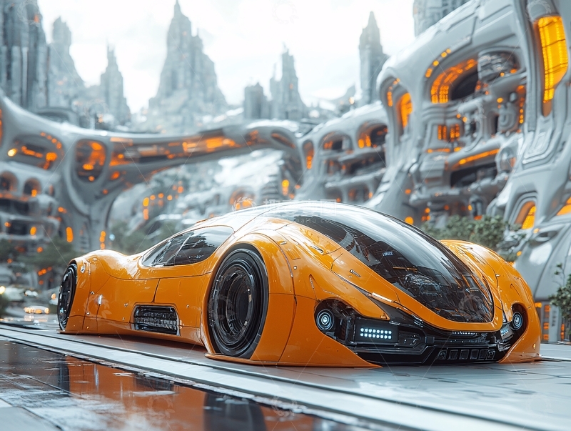 高清大图下载【趣麦麦图】科幻交通工具11