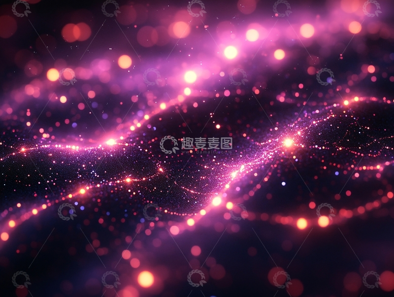 高清大图下载【趣麦麦图】网点创意特效背景41