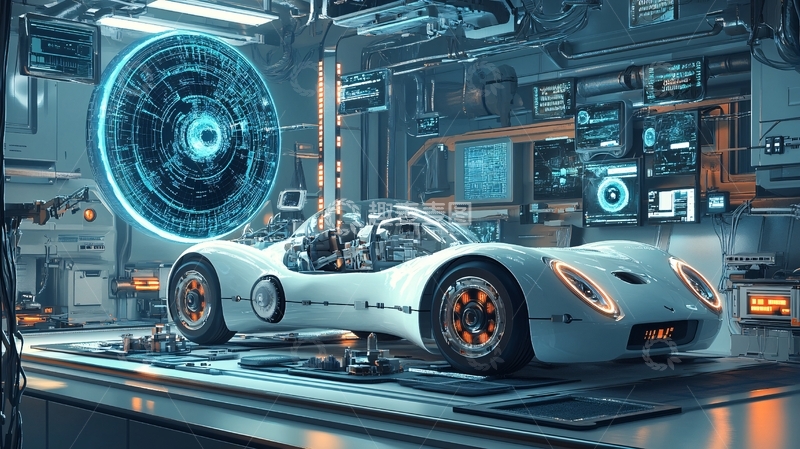 高清大图下载【趣麦麦图】创意汽车产业