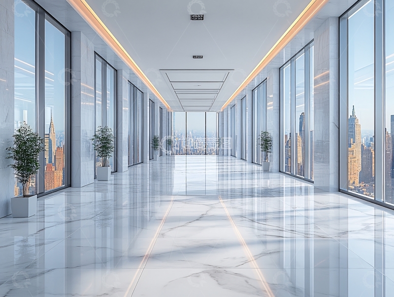 高清大图下载【趣麦麦图】摩天大楼内景1