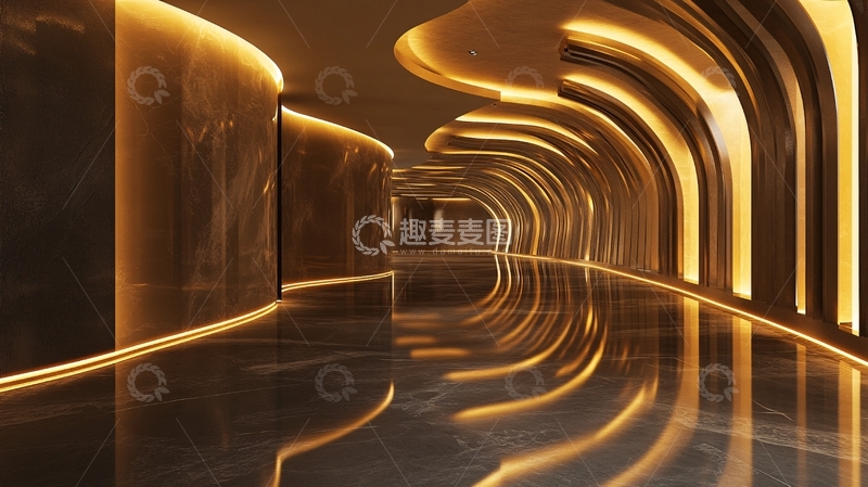 高清大图下载【趣麦麦图】轻奢长廊