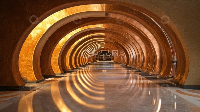 高清大图下载【趣麦麦图】佛顶宫环形长廊