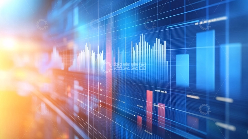 高清大图下载【趣麦麦图】科技背景金融背景2