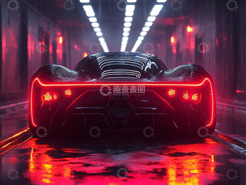 高清大图下载【趣麦麦图】科幻超跑