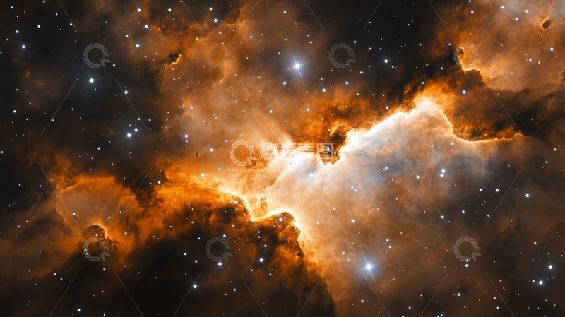 高清大图下载【趣麦麦图】星云状星际气体1