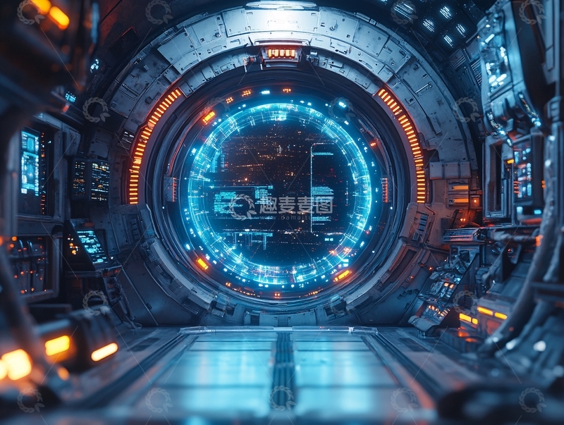 高清大图下载【趣麦麦图】后现代科幻风3