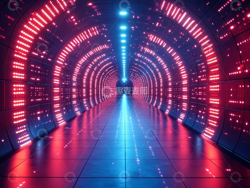 高清大图下载【趣麦麦图】渲染隧道1