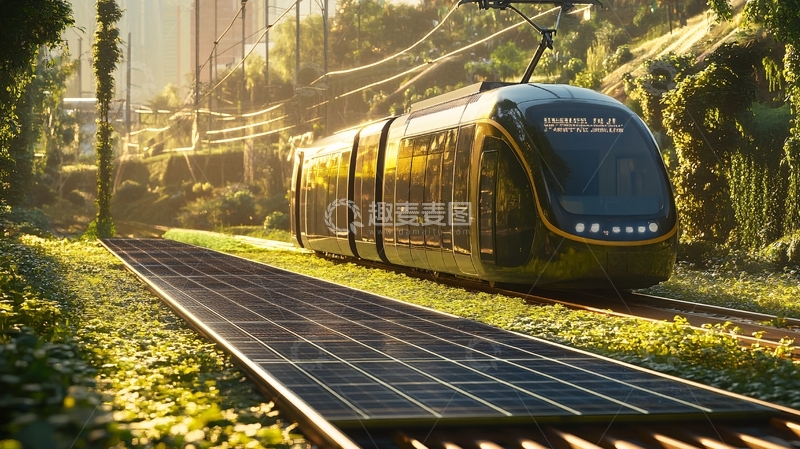 高清大图下载【趣麦麦图】华为有轨电车10
