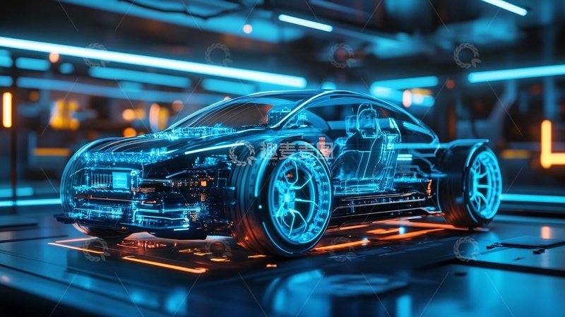 高清大图下载【趣麦麦图】科技感汽车33