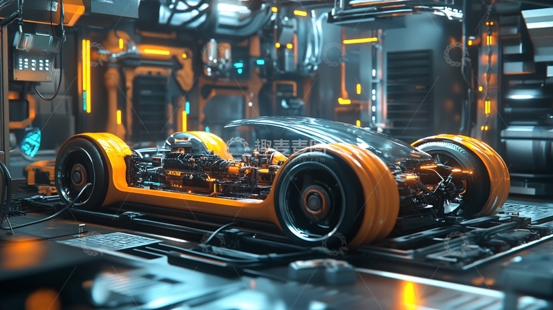 高清大图下载【趣麦麦图】科技感汽车34