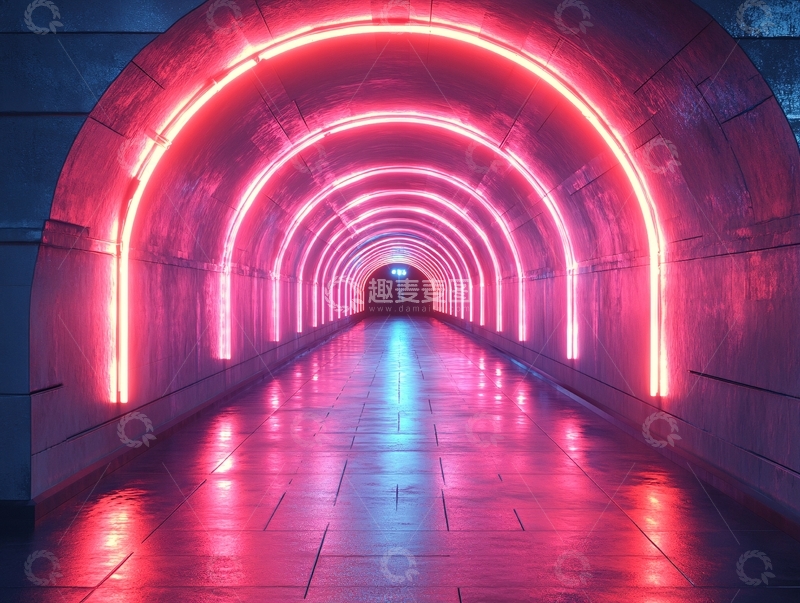 高清大图下载【趣麦麦图】网红隧道4