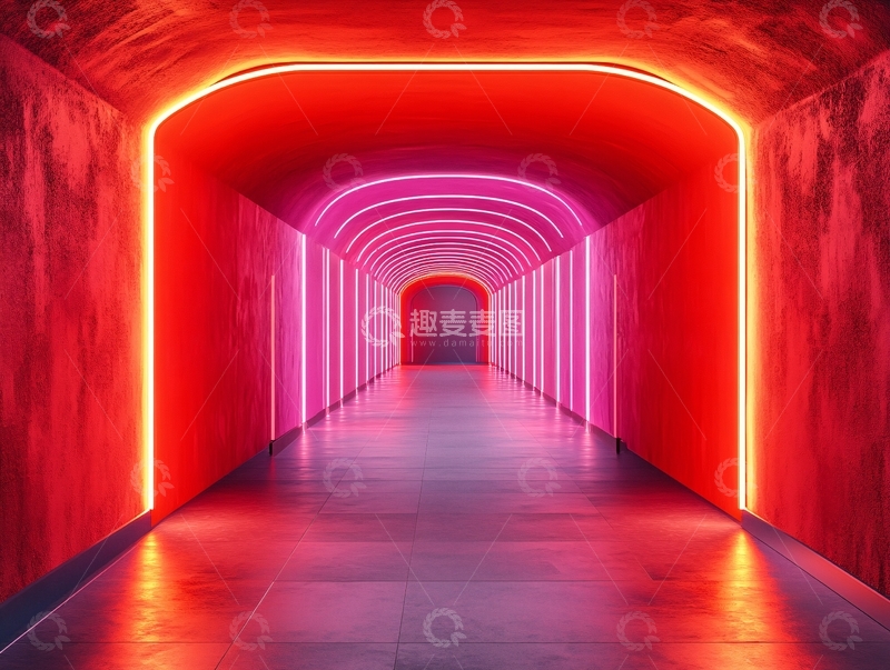 高清大图下载【趣麦麦图】网红走廊