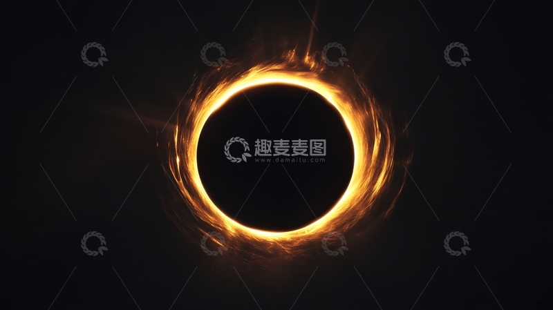 高清大图下载【趣麦麦图】黑洞隧道光影流