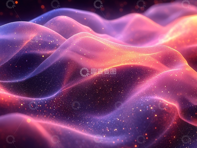 高清大图下载【趣麦麦图】梦幻底纹渲染素材2