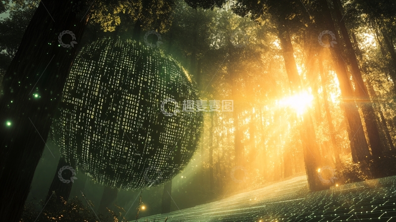 高清大图下载【趣麦麦图】元宇宙科技背景素材10