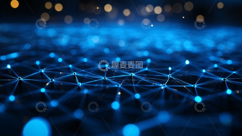 高清大图下载【趣麦麦图】网点创意特效背景43