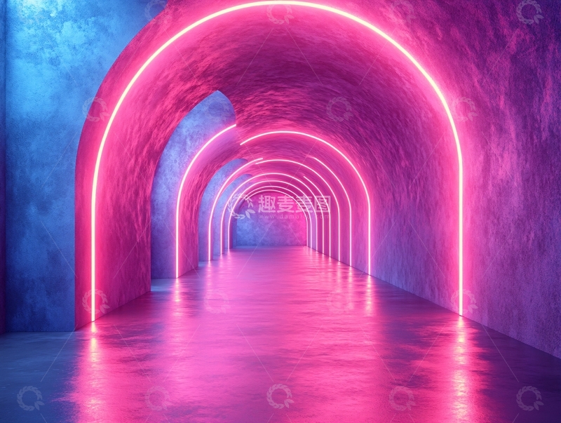 高清大图下载【趣麦麦图】网红隧道6