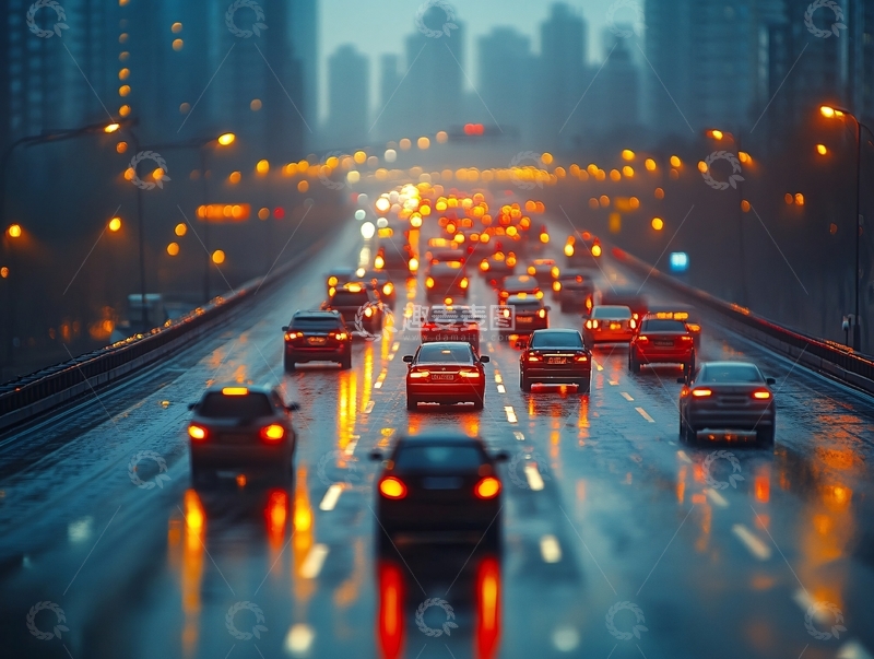 高清大图下载【趣麦麦图】车市车流11