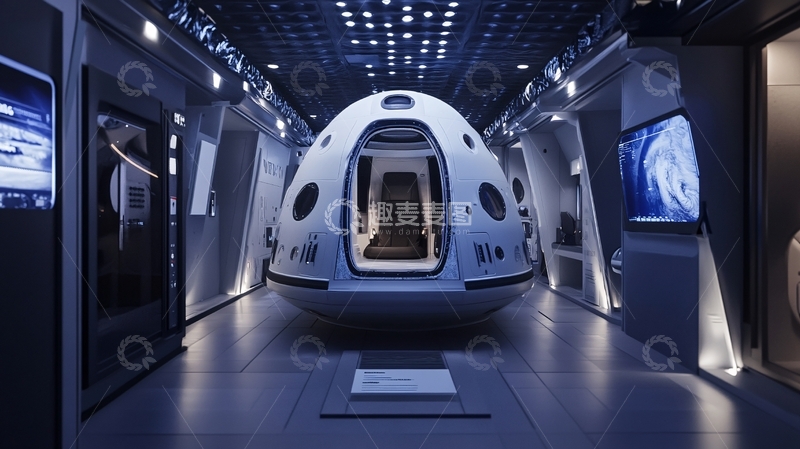 高清大图下载【趣麦麦图】梦天实验舱