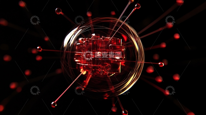 高清大图下载【趣麦麦图】科技细胞2