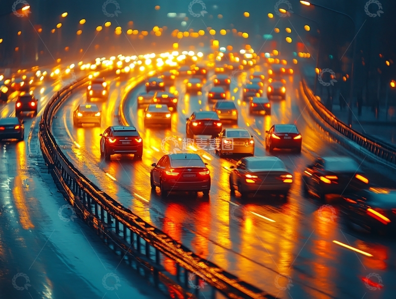 高清大图下载【趣麦麦图】车市车流12